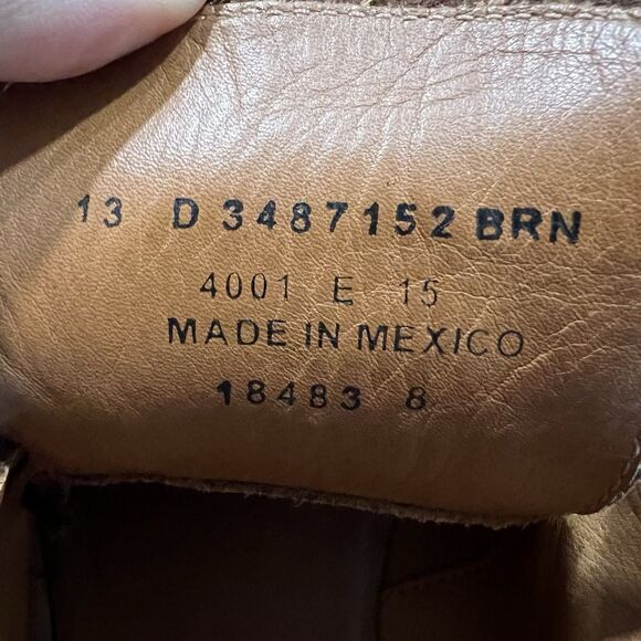 Frye Men's William Monk Chukka boots in brown suede Size 13 - Picture 5 of 5